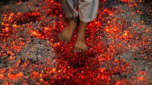 ‘तु भुताळ्या आहेस, जादूटोणा करतोस’! पेटत्या निखाऱ्यावर घेतली वृद्धाची अग्निपरीक्षा…