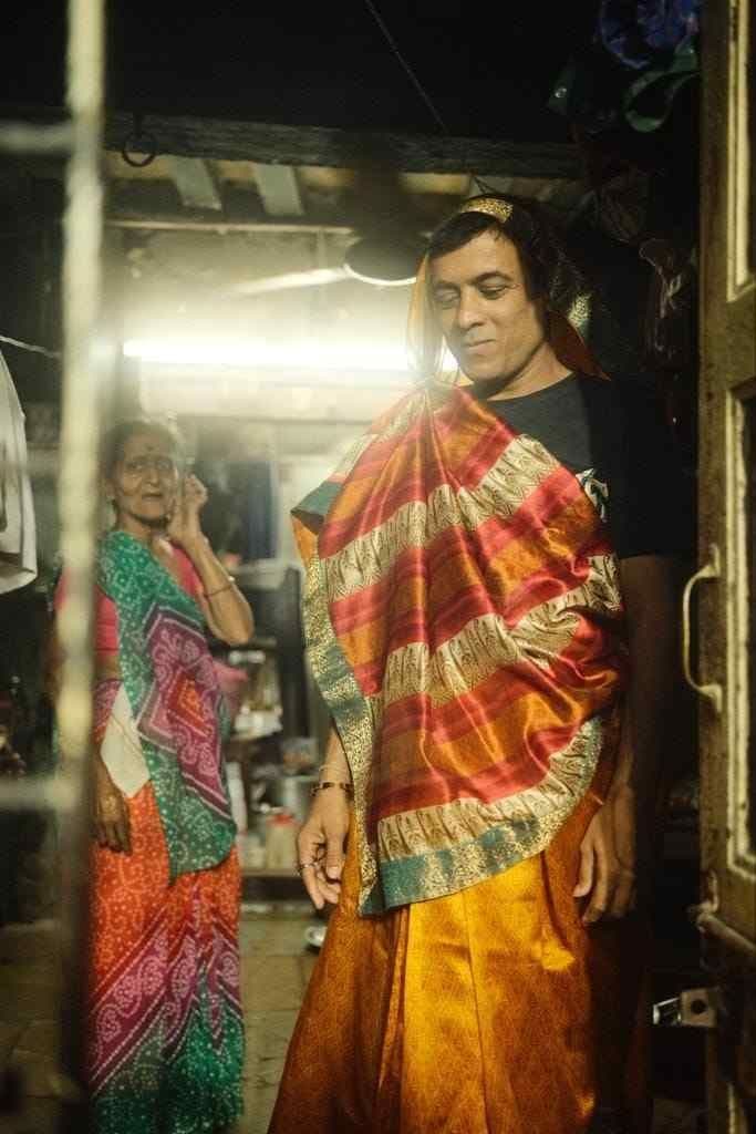 Who is this Sadu Mata, where men wearing vermilion and wearing sarees play Garba?