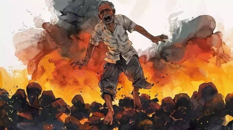 ‘जळत्या निखाऱ्यावरून चालणे’ : हा नवा भारत जुन्या बाटलीतलाच आहे!