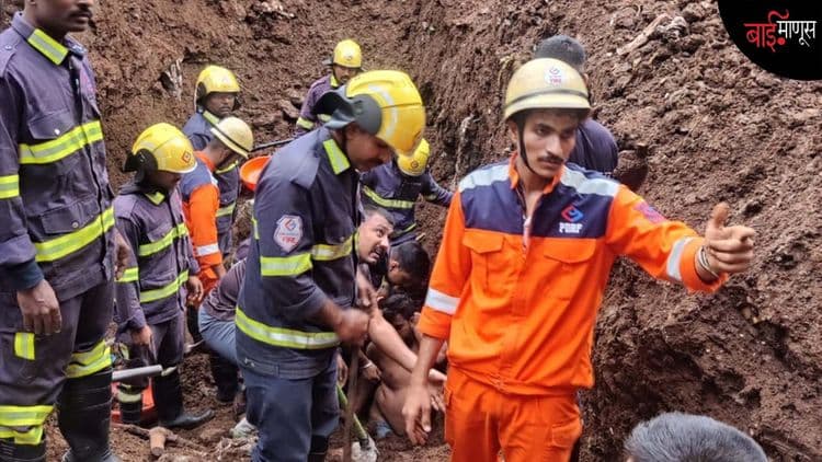 'जमिनीखाली गाडलो गेल्यानंतर डोळ्यांसमोर फक्त अंधार होता आणि श्वास गुदमरत होता’’