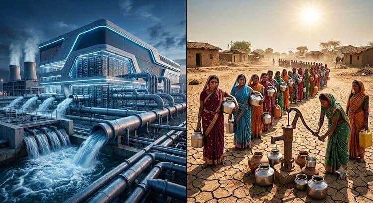 तंत्रज्ञान 'स्मार्ट' पण नळ 'कोरडे': डेटा सेंटर्स भारताचे पाणी संपवणार का? 