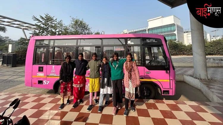 शाब्बास पोरींनो…! ‘मुसहर’ समाजाच्या 6 महादलित मुलींच्या हाती आता ‘पिंक बस’चे स्टेअरिंग