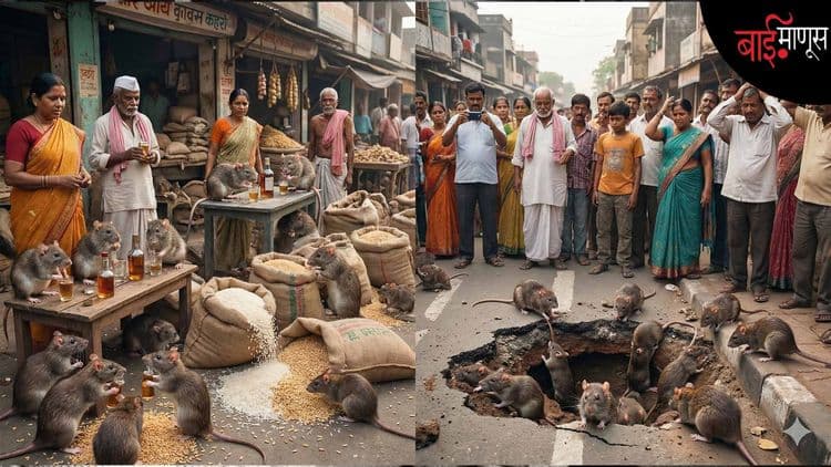 या उंदरांनी लावलाय लळा… कधी दारू पितात, तर कधी धान्याचा साठा, आता तर हाय-वे देखील पोखरतात!
