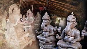 शाडूच्या मूर्ती आणि पीओपी इंडस्ट्रीज